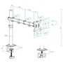 TooQ Soporte de Mesa para Monitor 17-32 pulgadas Negro